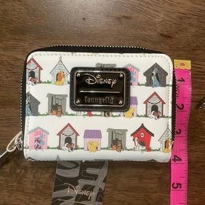 Loungefly Disney dog zip wallet